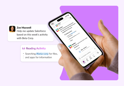Slackbot stands ready to help