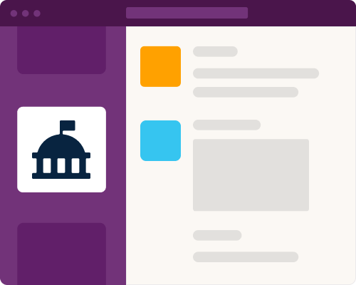 GovSlack icon on the Slack app interface