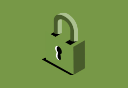Illustration of a locked lock.