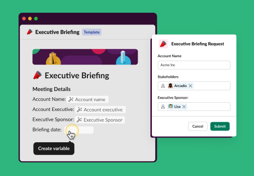 Power custom canvas templates with real-time customer data.